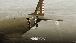 Band Of Brothers Soldiers Jumping From Plane GIF