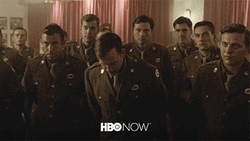 Band Of Brothers Soldiers Reciting Pledge GIF