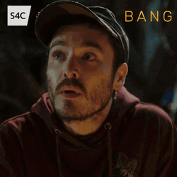 Bang Alexander Vlahos Awkward Reaction GIF