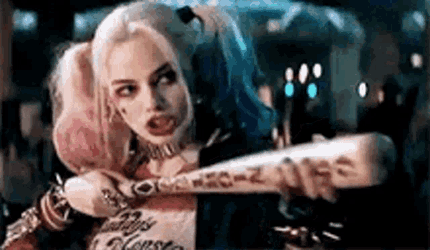 Bang Harley Quinn GIF