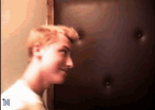 Bang Head Side Foam Wall GIF