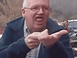 Bang Hilarious Man Vibrating Denture GIF