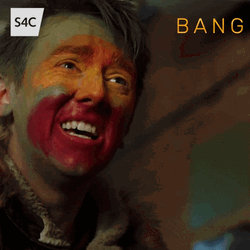 Bang Man Crying Gun Powder Burns GIF