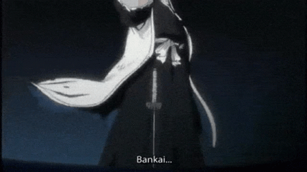 Bankai Bleach Byakuya Kuchiki Anime GIF