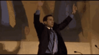 Banker Kicked In Nuts Silver Advertisement GIF