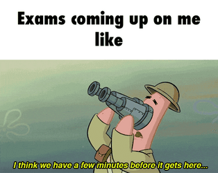 Bar Exam Coming SpongeBob SquarePants And Patrick Star GIF