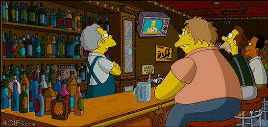 Bar Owner Moe Szyslak The Simpsons GIF
