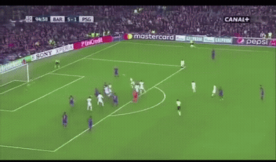 Bar Vs PSG Soccer Game On Channel + GIF