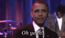 Barack Obama Aww Yeah GIF
