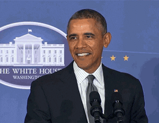 Barack Obama I Don't Think So Facial Expression GIF