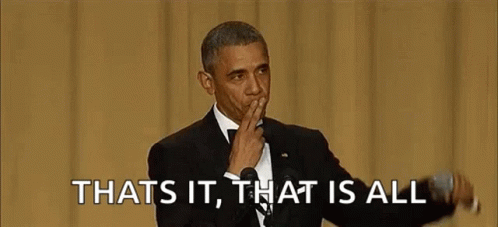Barack Obama Is Giving A Speech And Covering His Mouth With His Hand While Holding A Microphone . GIF