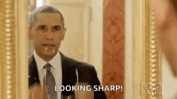 Barack Obama Looking Sharp