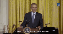 Barack Obama Number 1 Fan Speech GIF