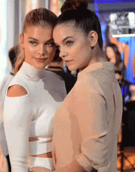 Barbara Palvin Picture With Nina Agdal GIF