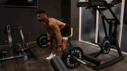 Barbell Row Proper Bent Over Technique GIF