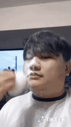 Barber Shop Powder Shower GIF
