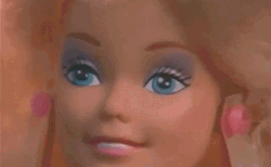 Barbie Close Up Eyes