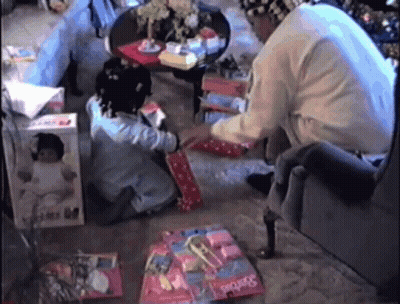 Barbie Doll In Front Of Man GIF