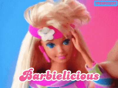 Barbie Doll With Barbilicious GIF