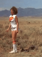 Barbra Streisand As Superwoman GIF