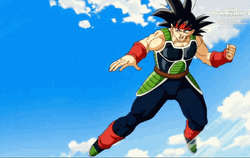 Bardock Attack GIF