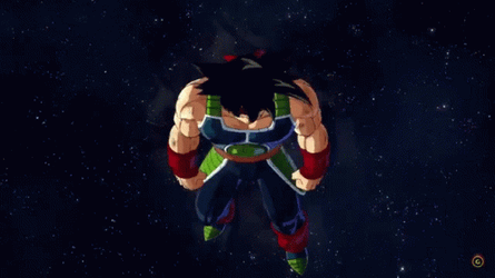 Bardock Electrify GIF