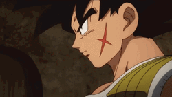 Bardock Nodding GIF