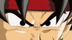Bardock Power Attacking GIF