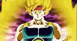 Bardock Strength GIF