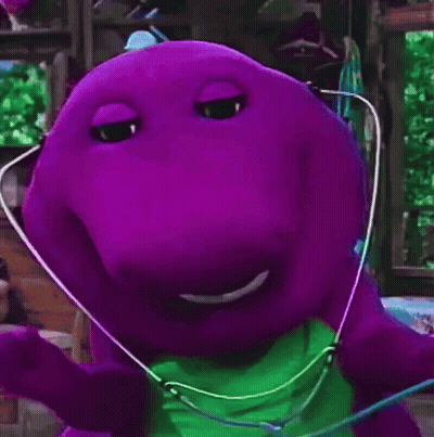 Barney Barney The Dinosaur GIF