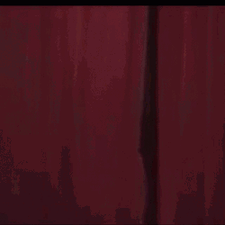 Barney Behind The Curtains GIF