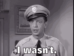 Barney Fife I Wasn't GIF