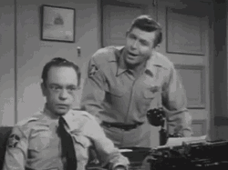 Barney Fife In Stress GIF