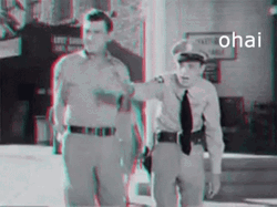 Barney Fife Pointing Out GIF