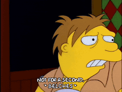 Barney Gumble Burp Belches GIF