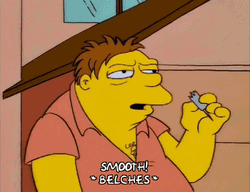 Barney Gumble Screaming Smooth GIF