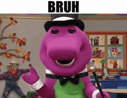 Barney In The Classroom GIF
