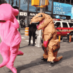 Barney Meme Kicks An Impostor GIF