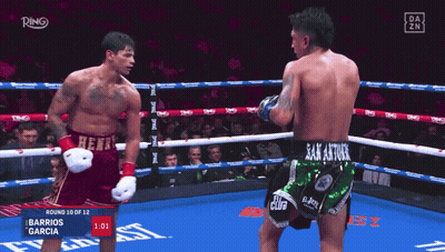 Barrios Garcia Vs Anthony Bridey Boxing Match GIF