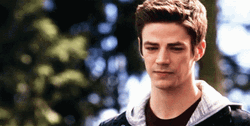 Barry Allen Grant Gustin Sad Serious Thinking