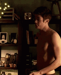 Barry Allen Grant Gustin Sexy Topless The Flash