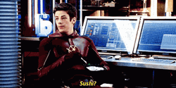 Barry Allen The Flash Sushi Offer Food GIF