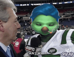 Bart Scott Can't Wait Smoking Puppet GIF
