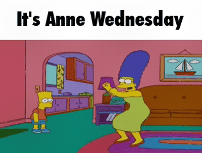 Bart Simpson and Marge Simpson Dancing It's Anne Wednesday