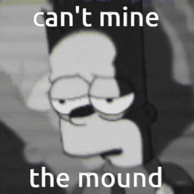 Bart Simpson Can't Mine The Mound GIF