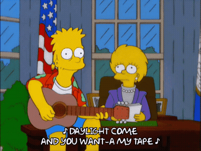Bart Simpson Crown Saying How Is That Possible GIF