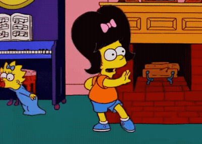 Bart Simpson File Sharing Made Possible Not 2010 GIF