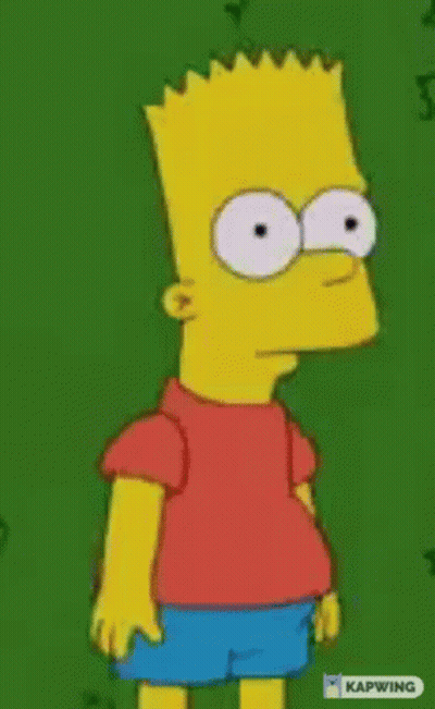 Bart Simpson From The Simpsons GIF