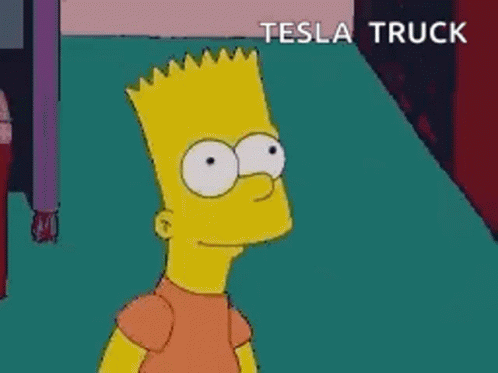 Bart Simpson From The Simpsons Is Standing Next To A Cake That Says At Least You Tried . GIF