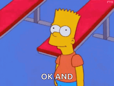 Bart Simpson Giving Thumbs Up GIF